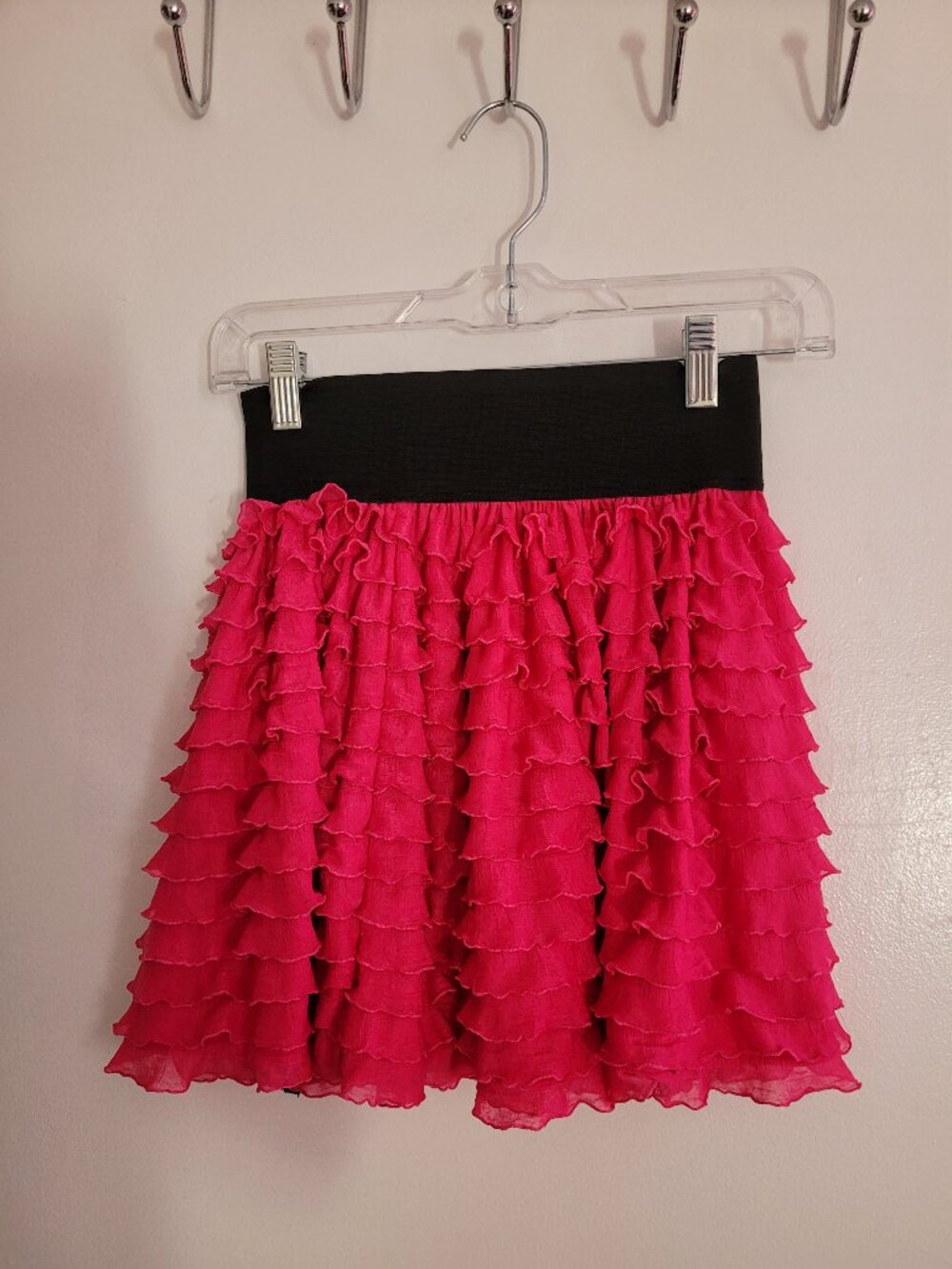 Pink Ruffled Skirt - Picture 1 of 2